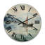 Horloge murale en bois massif Kerris-1397747235