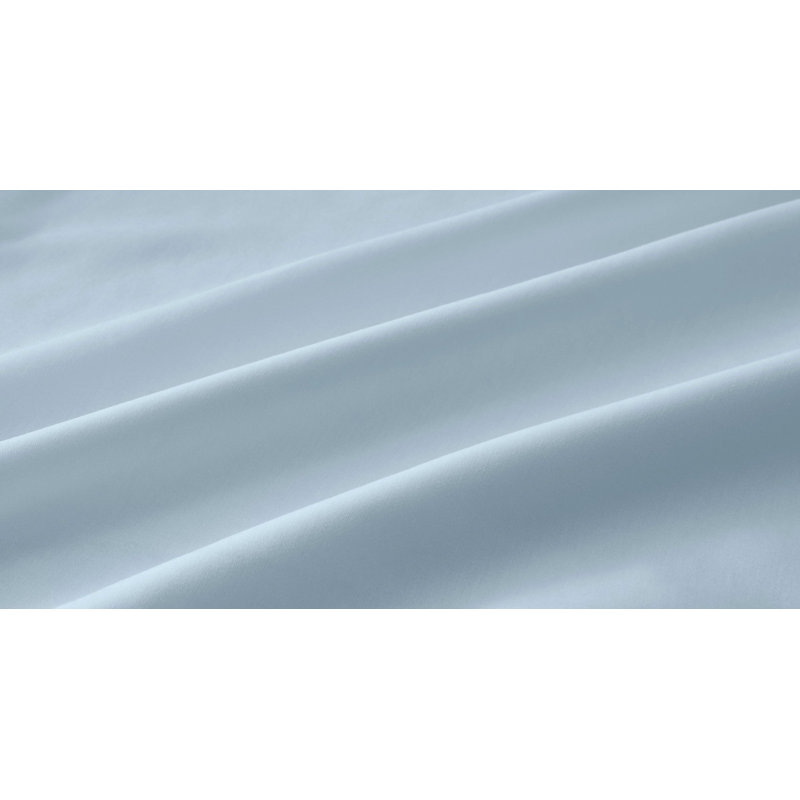 Tempur-Classic Cotton Sheet Set, Split King Sheet Set/2 Fitted Sheets/2 King Pillow, Sleepy Blue