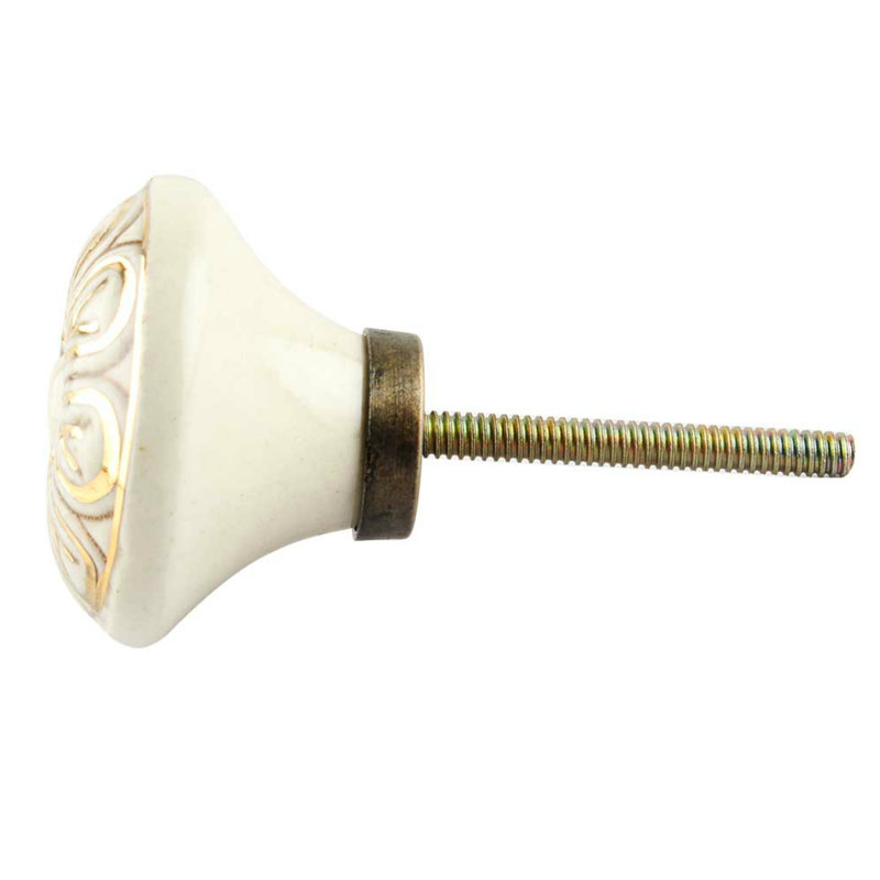 Oversized Aurum 1.6" Diameter Mushroom Knob Multipack