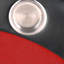 Feutre classique de table de poker à 3 joueurs avec porte-gobelets en feutre classique | Rouge | Moderne