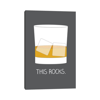 This Rocks 1 Piece Wall Art on Canvas