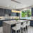 Solara Linear Island Pendant - Graphite