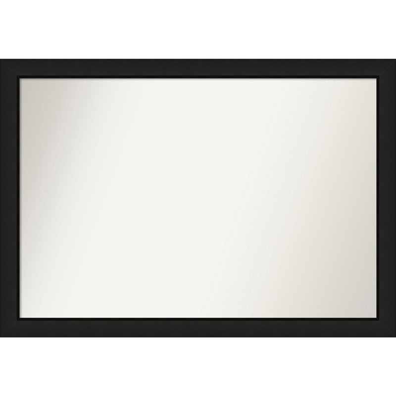 Phil Solid Wood Wall Mirror, Rectangle, 26.25" x 37.25"