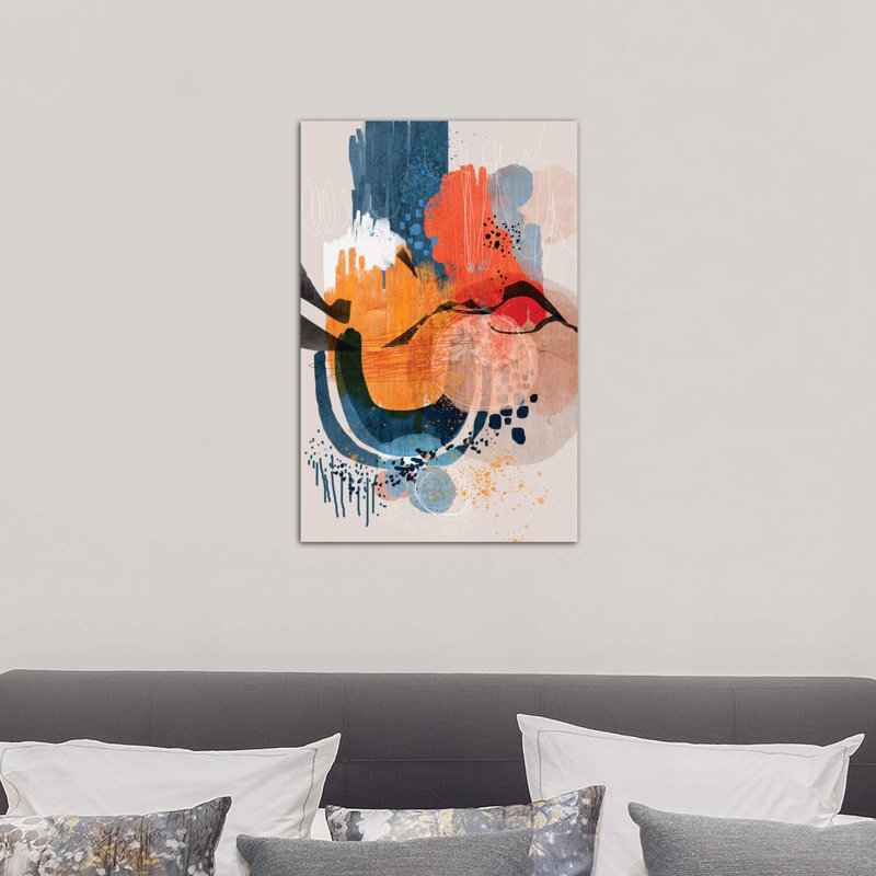 Wave - Wrapped Canvas Print, 66.04 cm H x 45.72 cm W x 1.91 cm D