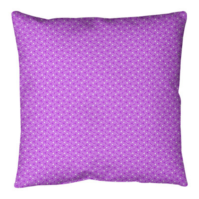 Coussin décoratif à treillis hexagonal Katelyn Elizabeth