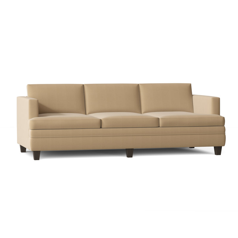 Todd Upholstered 90'' Sofa, Sachi Ricepaper, Silver