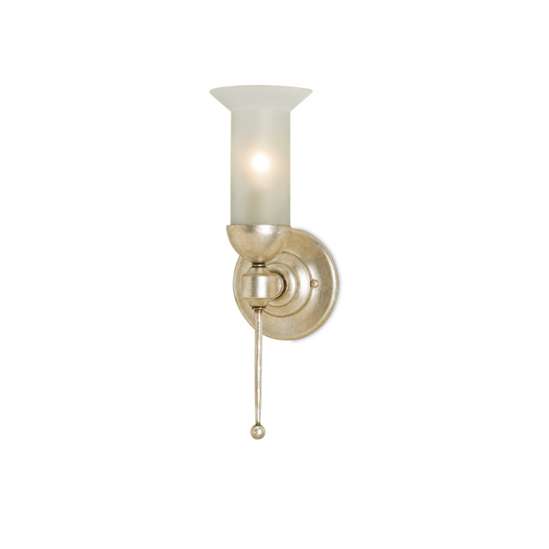 Pristine 1 - Light Wallchiere, Burnished Silver Leaf
