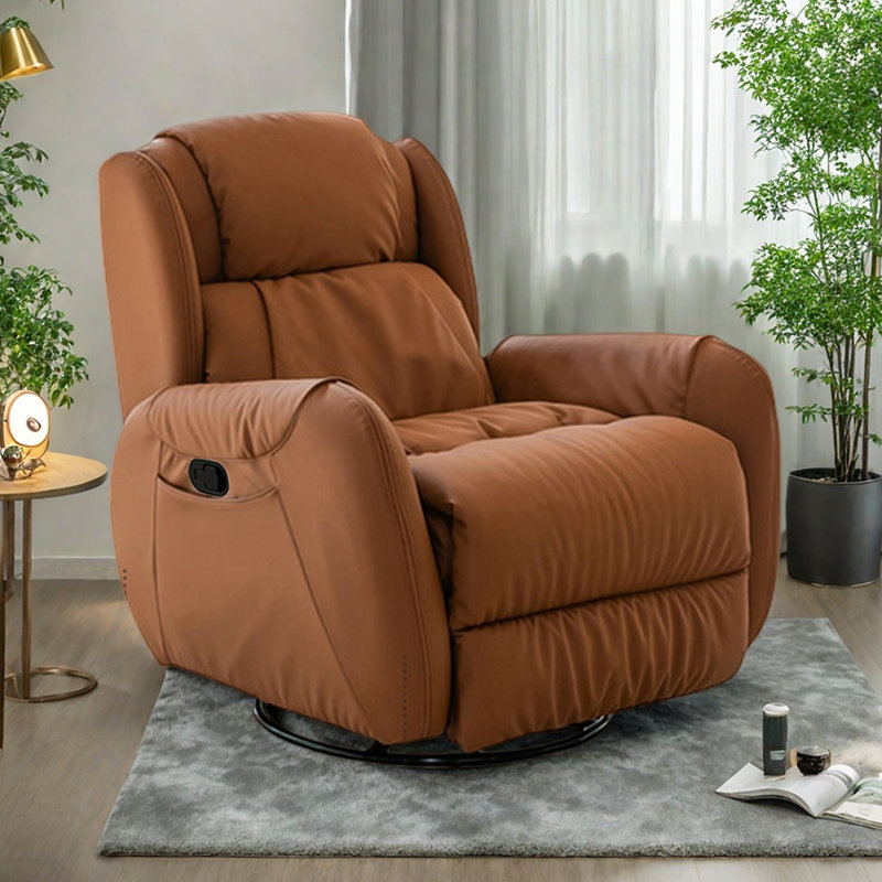Canapé inclinable polyvalent avec poche de rangement, Café