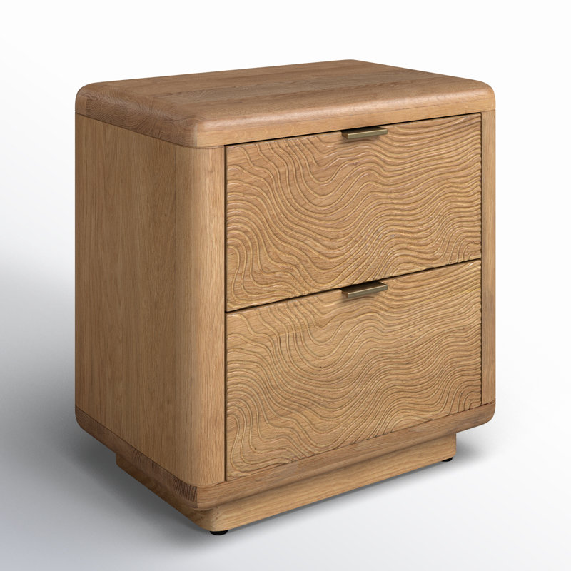 Textured Nightstand