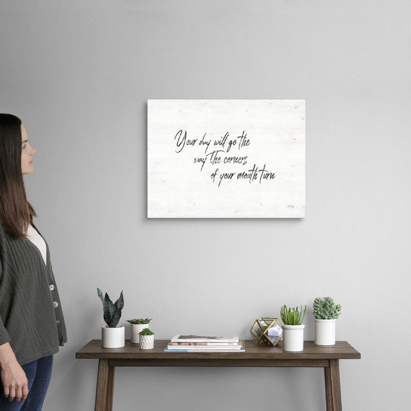 " Your Day Will Go " by Marla Rae, Wrapped Canvas, 18" H x 24" W x 1.25" D