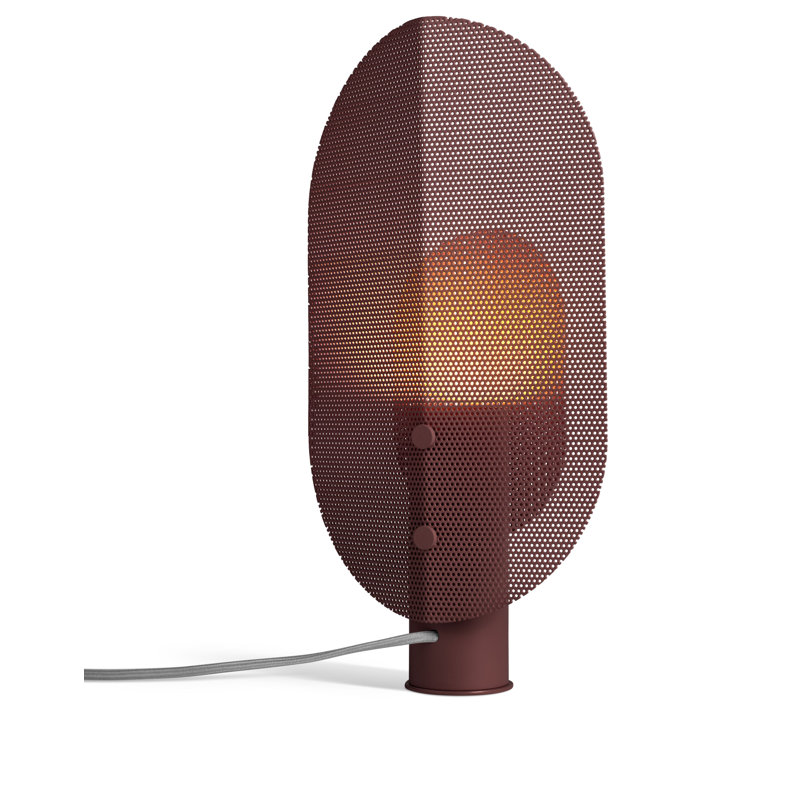Filter Table Lamp, Oxblood