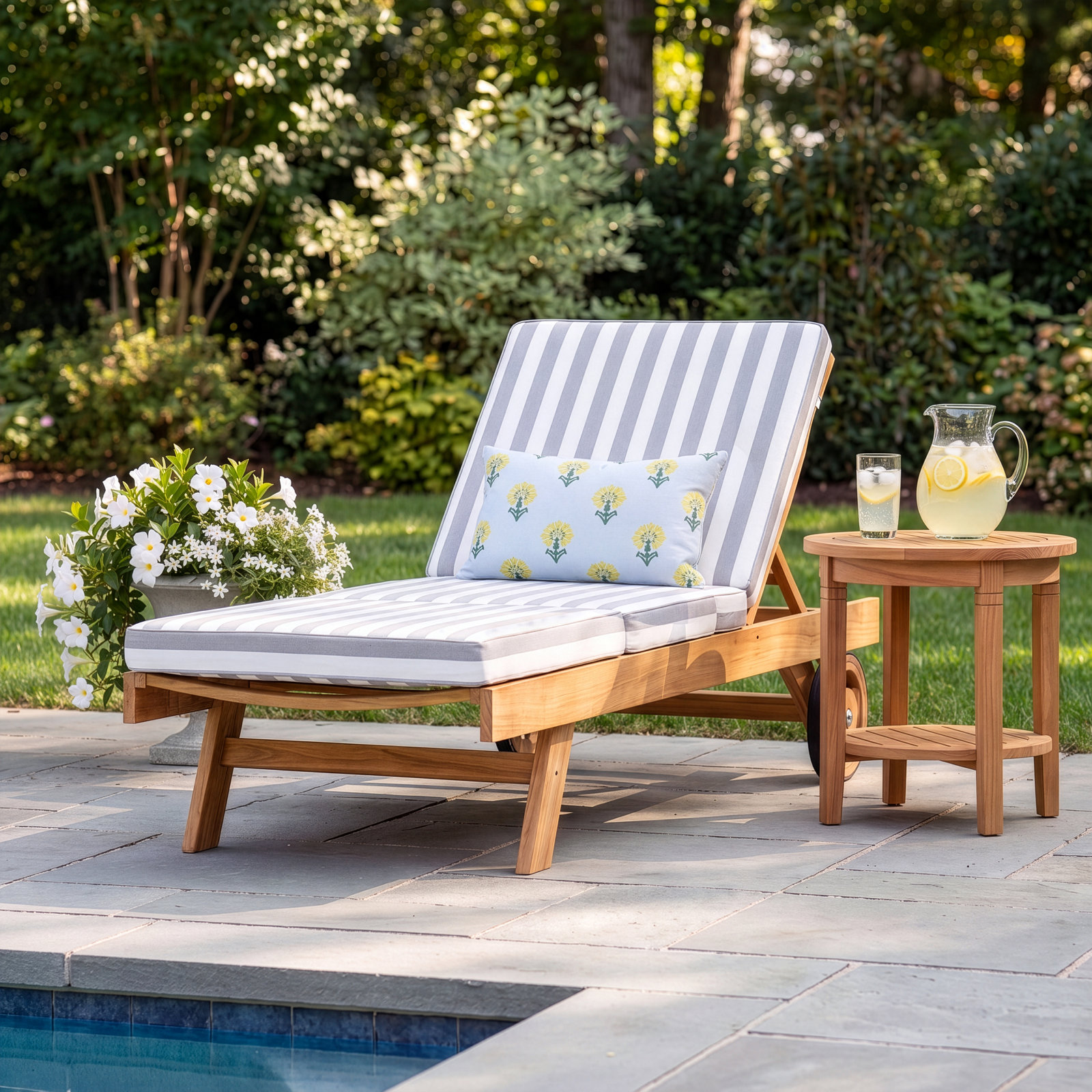 Armondo Outdoor Chaise Lounge