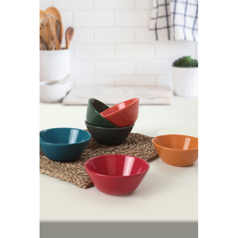 Brayden Studio Blouncie 100% CERAMIC Salad Bowl
