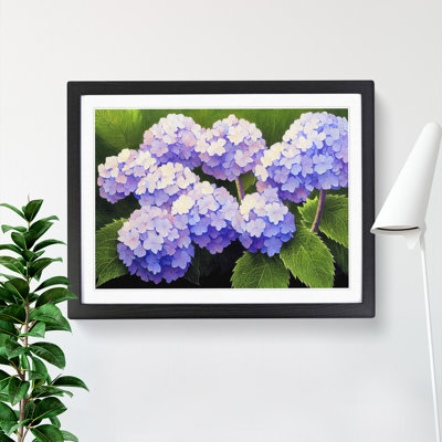 Hydrangea Flower View Vol.1 1 Piece Single Picture Frame Wall Art