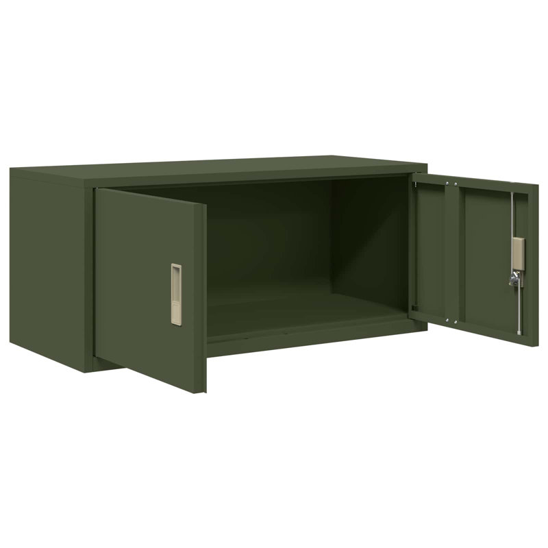 Storage Cabinet, Olive Green