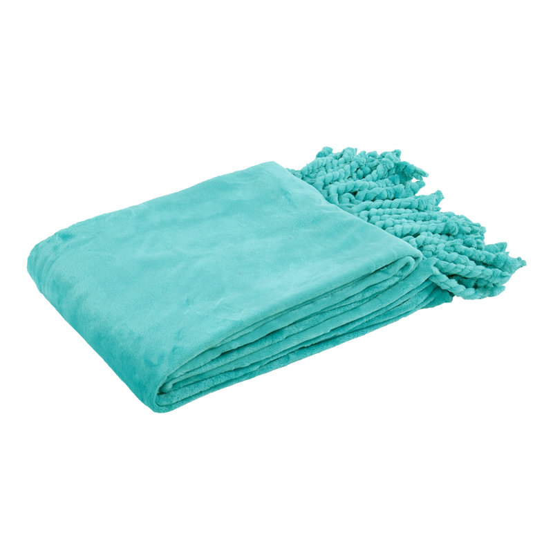 Throw Blanket, Baltic Blue, 127cm x 152.4cm