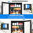 24 Inch Beverage Refrigerator, 190 Can Built-In and Freestanding Cooler with Glass Door, LED Light, Safety Lock for Beer, Wine, Soda, Drinks, Classic Series – Available in Three Colors: Silver, Black, and White-118557417
