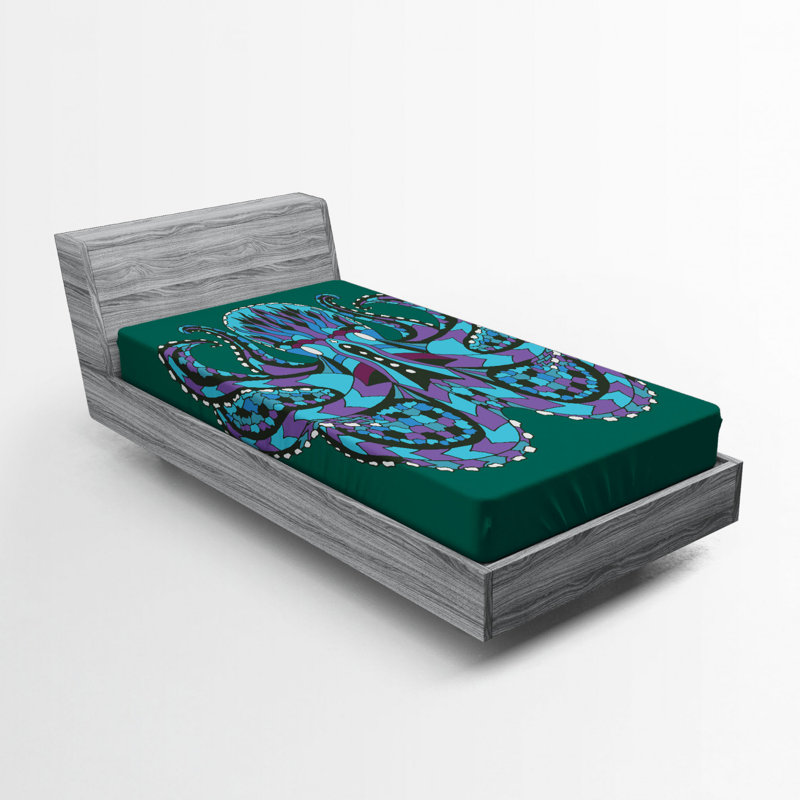 Drap-housse kraken, Drap-housse de taille simple