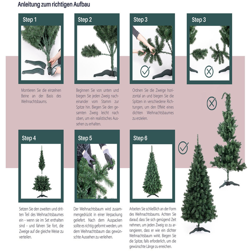 5.91' H Artificial Christmas Tree