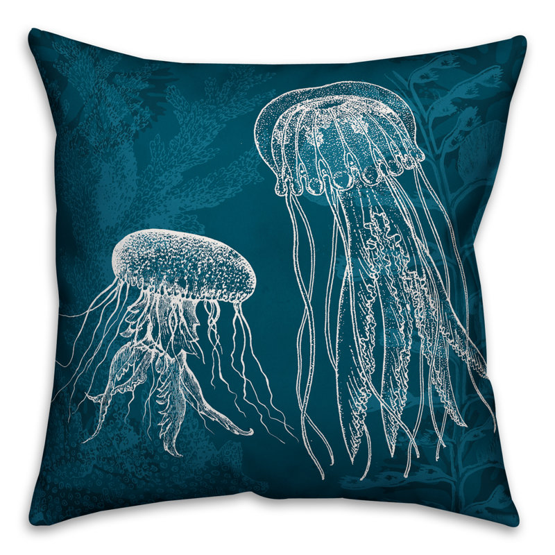  Coussin 18 "Jellyfish
