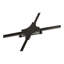 Chariot allongé pliable et pliable, capacité de poids de 480 lb, chariot de jardin pliant robuste avec grandes roues tout-terrain et porte-boissons, poche latérale et freins