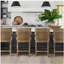 Tabouret de bar en rotin