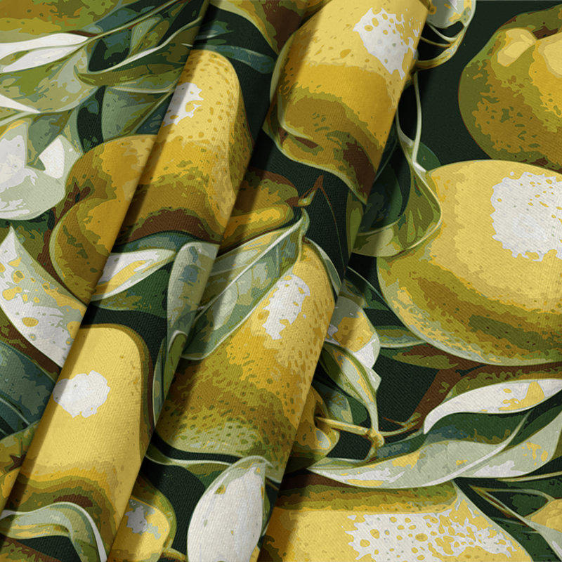 Tapisserie murale fruit poire asiatique, 26 po x 36 po