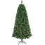 Arbre de Noël artificiel pin vert 7 pi avec 400 lumières