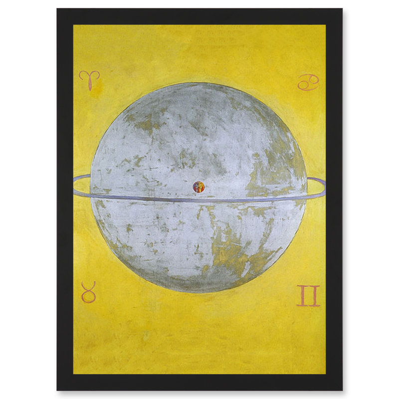 1915 The Dove Nr 12 13 by Hilma Af Klint - Single Picture Frame Painting
