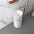 33'' Tall Bathroom Pedestal Sink Solid Surface Marble Pedestal Sink