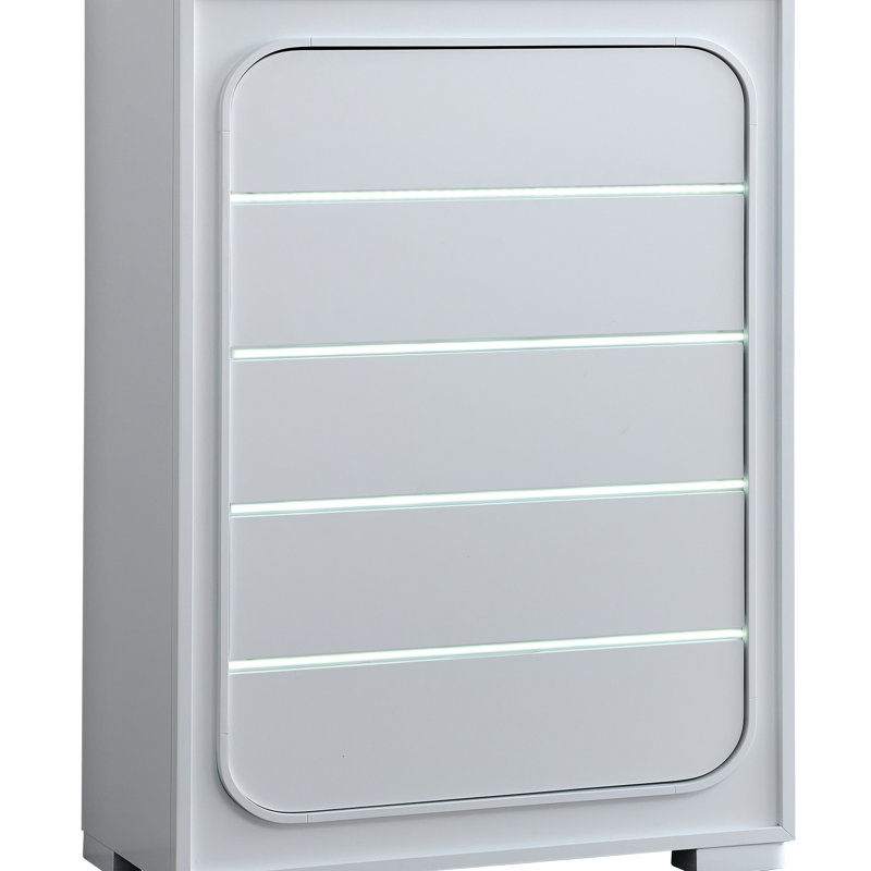 Milan CHEST, White