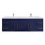 Ensemble de meuble-lavabo double mural 70,5 "Bensley-508742711
