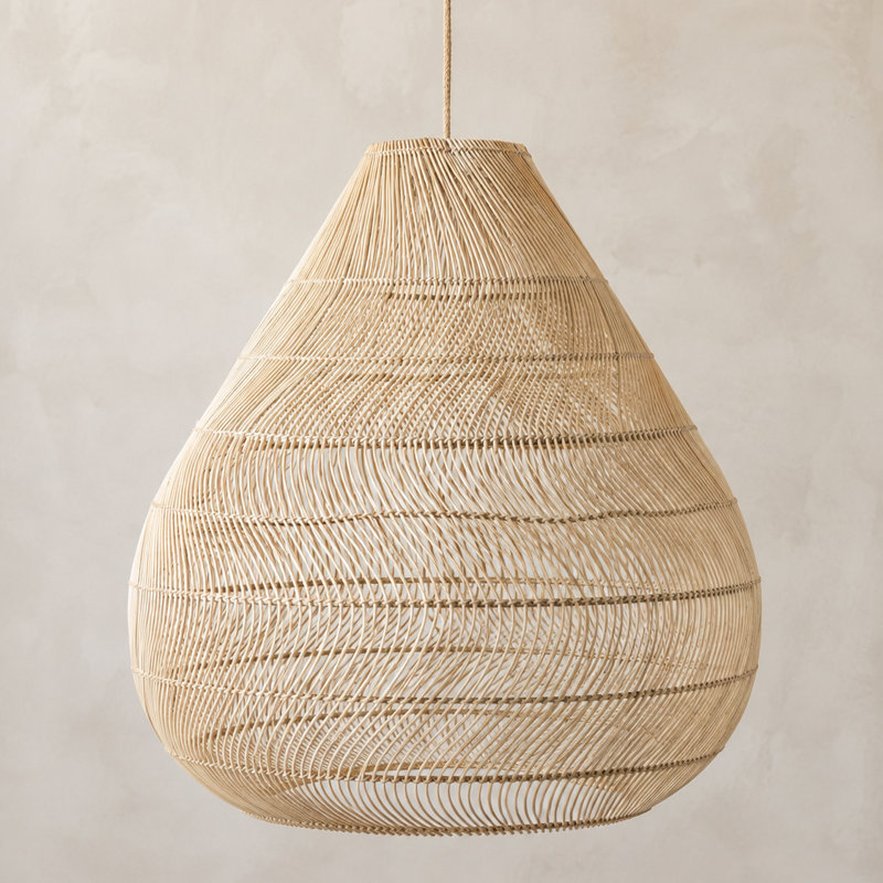 Jolina Handwoven Rattan Pendant Light Shade