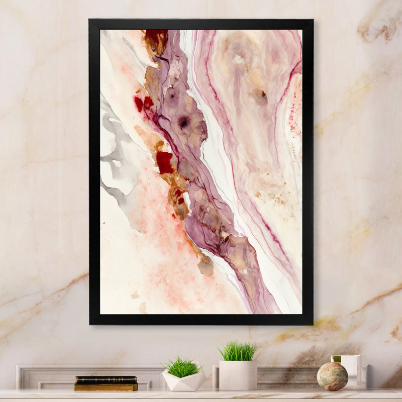 «River in the Redend Point Canyon VI», reproduction sur toile, Toile avec cadre photo noir, H 20 po x l 12 po x P 1 po