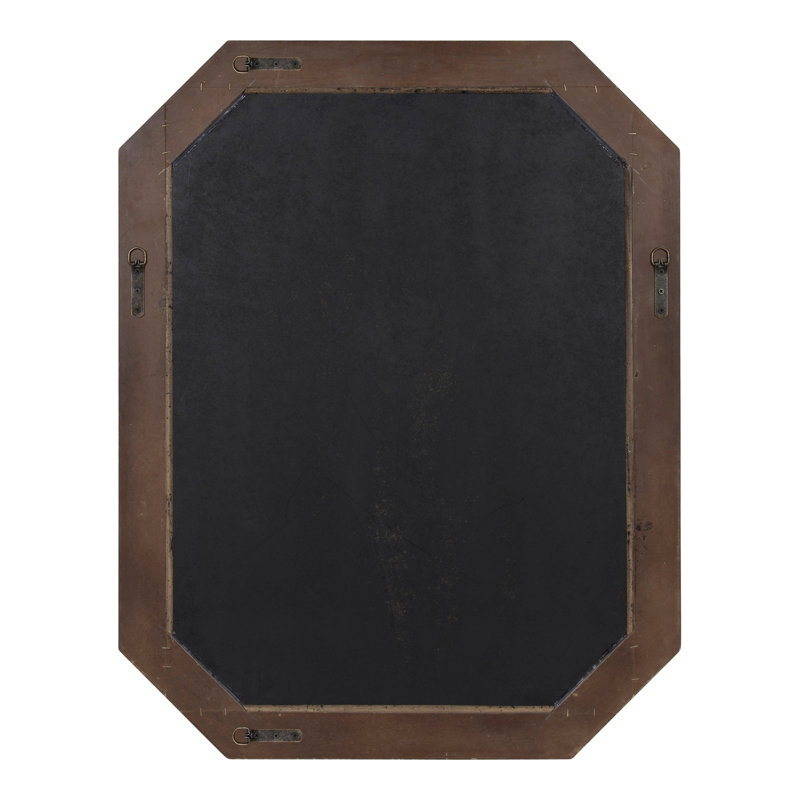 Miroir d'appoint Farmhouse, Bleu/brun
