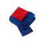 Ensemble de couette réversible en microfibre bleu et rouge uni Peyton pour enfants et adolescents-1037526768