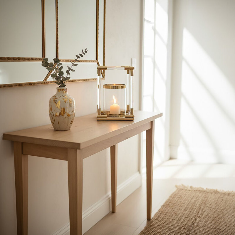 Ann Tabletop Lantern, Gold, 35 cm H x 24 cm W x 24 cm D