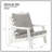 HIPS All-Weather Outdoor Single Sofa With Comfortable Cushions, Durable And Stylish For Any Outdoor Setting