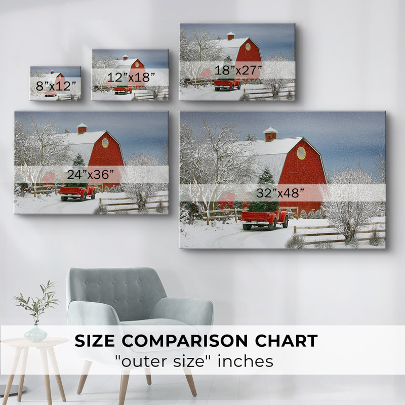 Dawn of Chalk Sleigh-Premium, toile tendue avec châssis, H 40 po x l 60 po