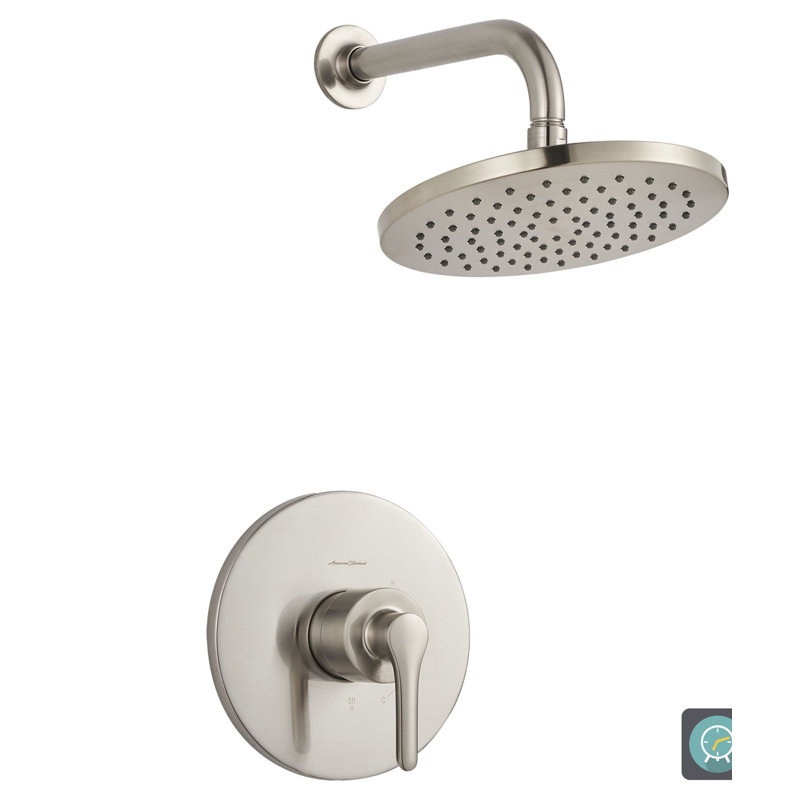 Robinet de douche thermostatique Studio S, Nickel brossé