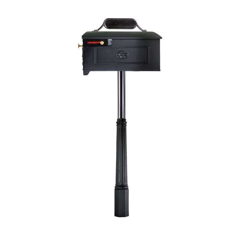 Aluminum Post Mounted Mailbox
