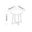 Ajana Solid Wood Cross Legs End Table-1085925082