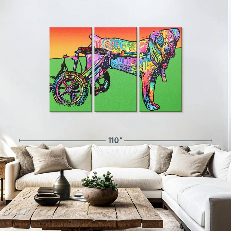 Brampt Ospa On Wheels, 48" H x 74" W