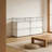 Modern Storage Cabinet, Modular Metal Sideboard, Versatile Steel Office Credenza & Lowboard for Living Room, Kitchen, Home Office-2004312495