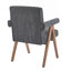 Fauteuil de salle à manger rembourré-1975923242
