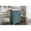 Meuble-lavabo de 20 pouces avec lavabo en céramique-832131109