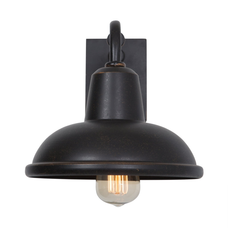 Luminaire de grange d'extérieur à 1 ampoule Eichhorn, Bronze huilé