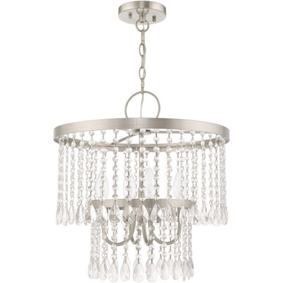 4 - Light Dimmable Chandelier