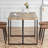 1 Piece Rectangular Dining Table Without Chair