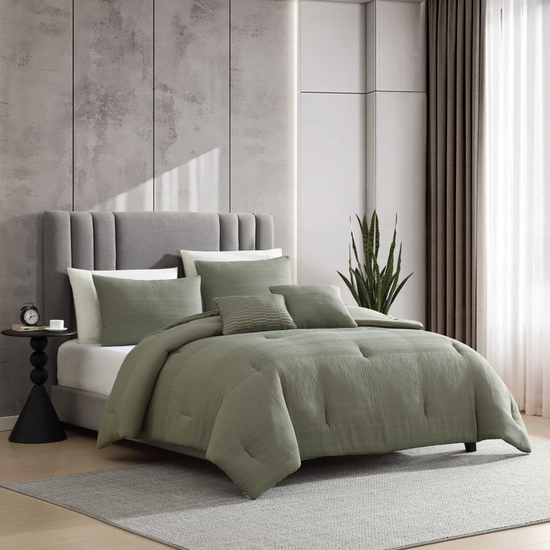 Ensemble d'édredon Kenneth Cole, Édredon grand, Vert